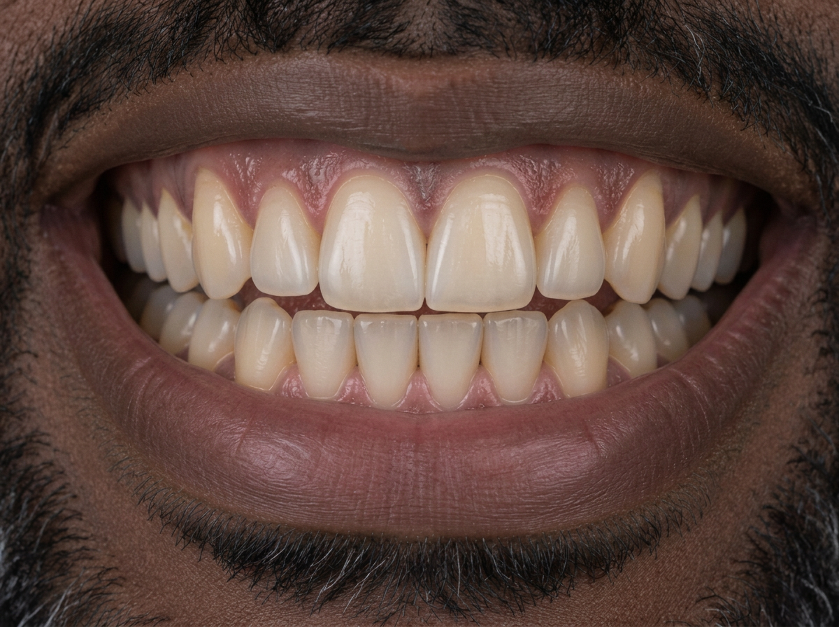 A Chipped Edge, Restored — before and after comparison