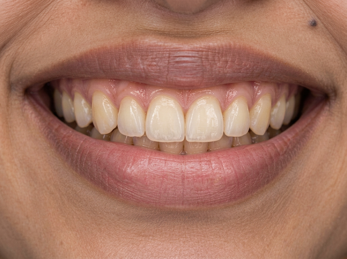 A Complete Smile Design — before and after comparison